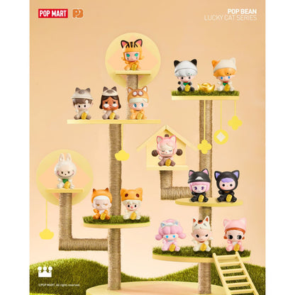 Pop Bean Lucky Cat Series - Mô hình mini Mèo Thần Tài - POP MART 6931571007287