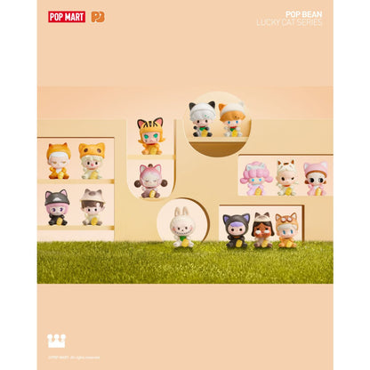 Pop Bean Lucky Cat Series - Mô hình mini Mèo Thần Tài - POP MART 6931571007287