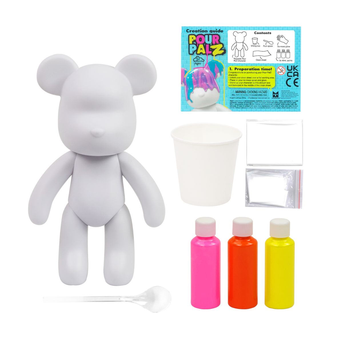 Pour Palz Model W1 Mango Sunset - 40ml - Mô hình DIY đổ màu sáng tạo - OTHER ART TOYS GS-G08683