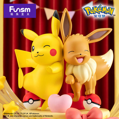Prime Figure - Eevee and Pikachu Party - Mô hình Pokemon chính hãng - Funism PF2033