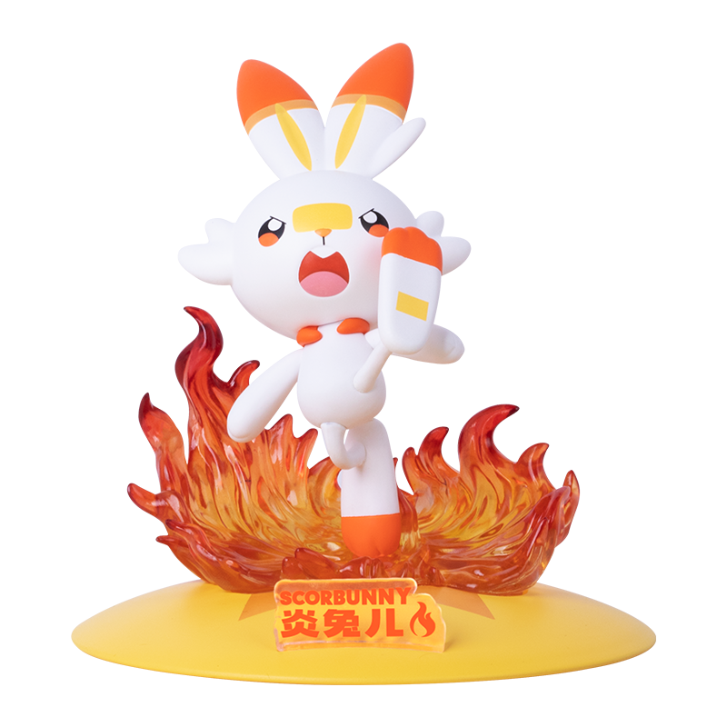 Prime Figure Mini Model - Scorbunny - Mô hình Pokemon - FUNISM PF2044
