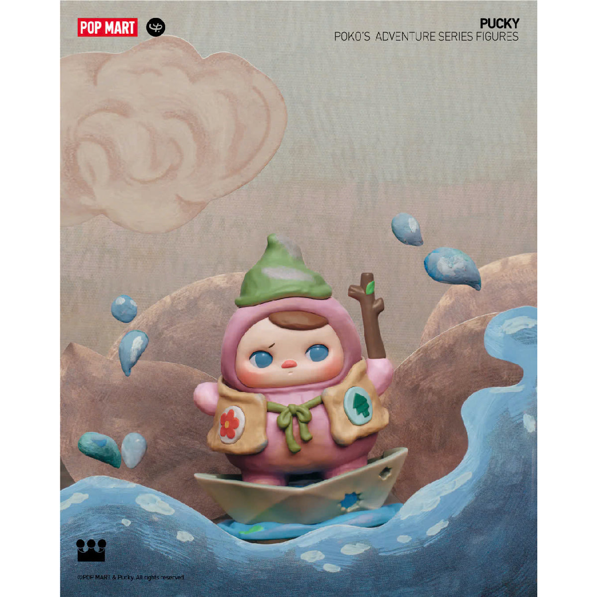 Pucky Poko's Adventure Series Figures - Mô hình Blind Box - POP MART