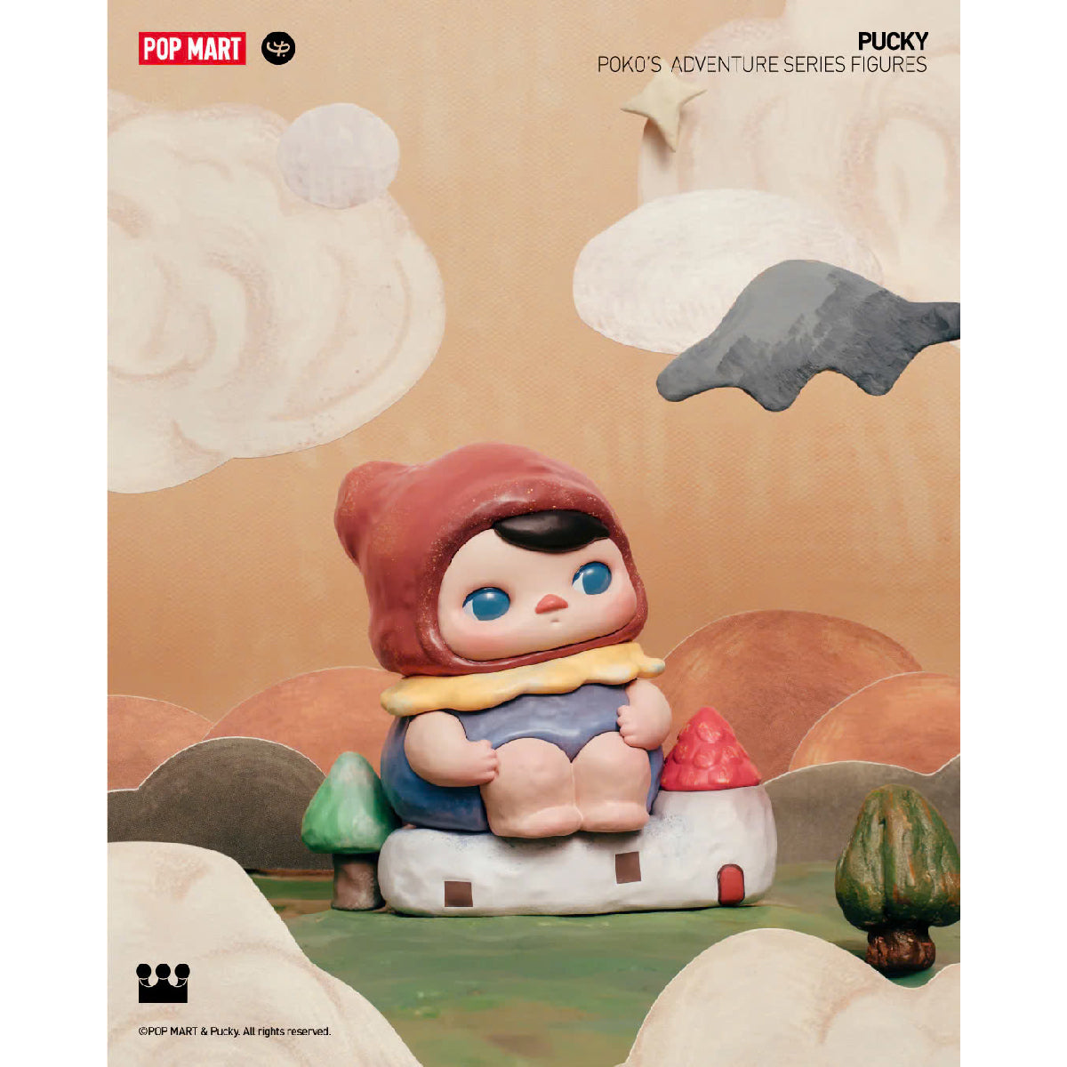 Pucky Poko's Adventure Series Figures - Mô hình Blind Box - POP MART