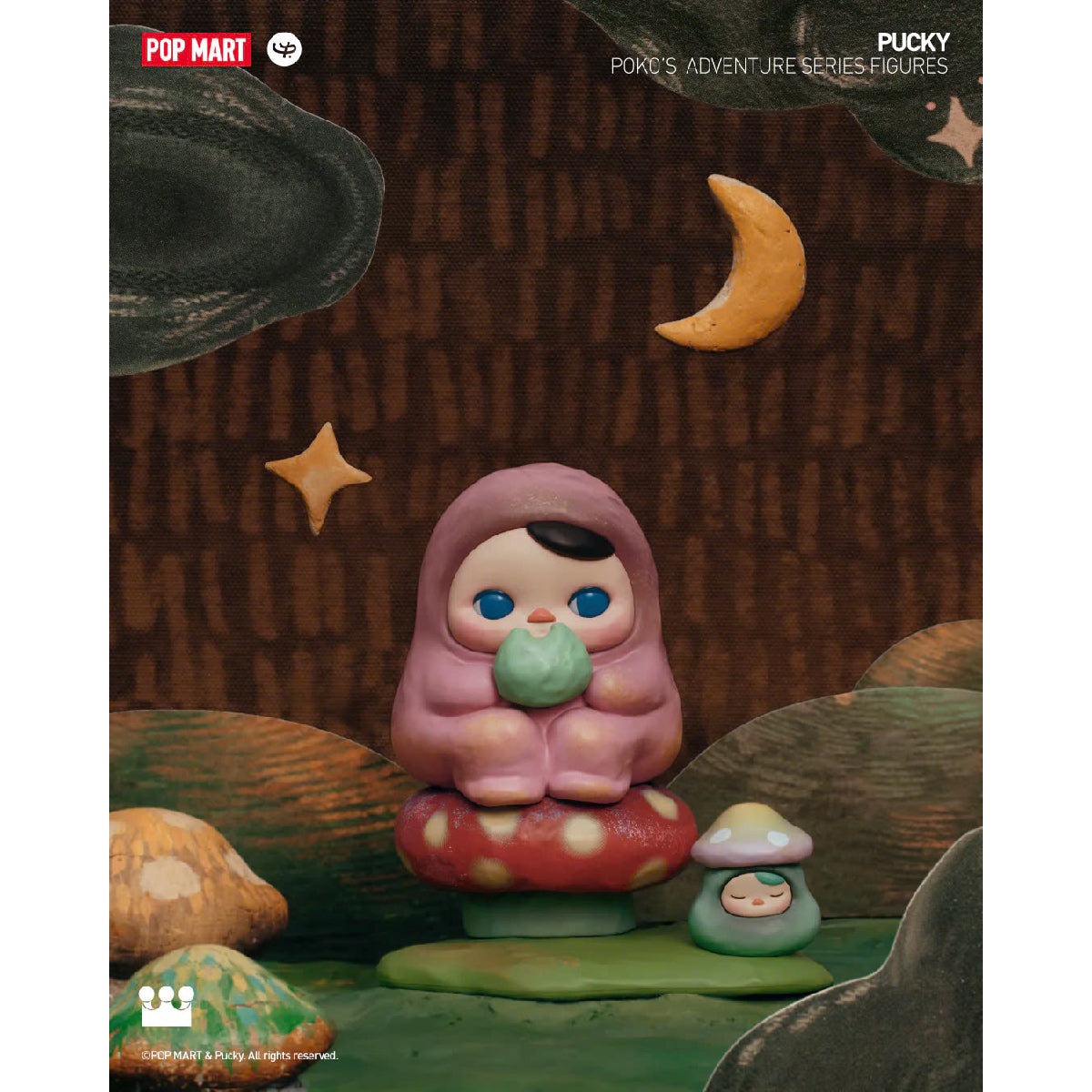 Pucky Poko's Adventure Series Figures - Mô hình Blind Box - POP MART
