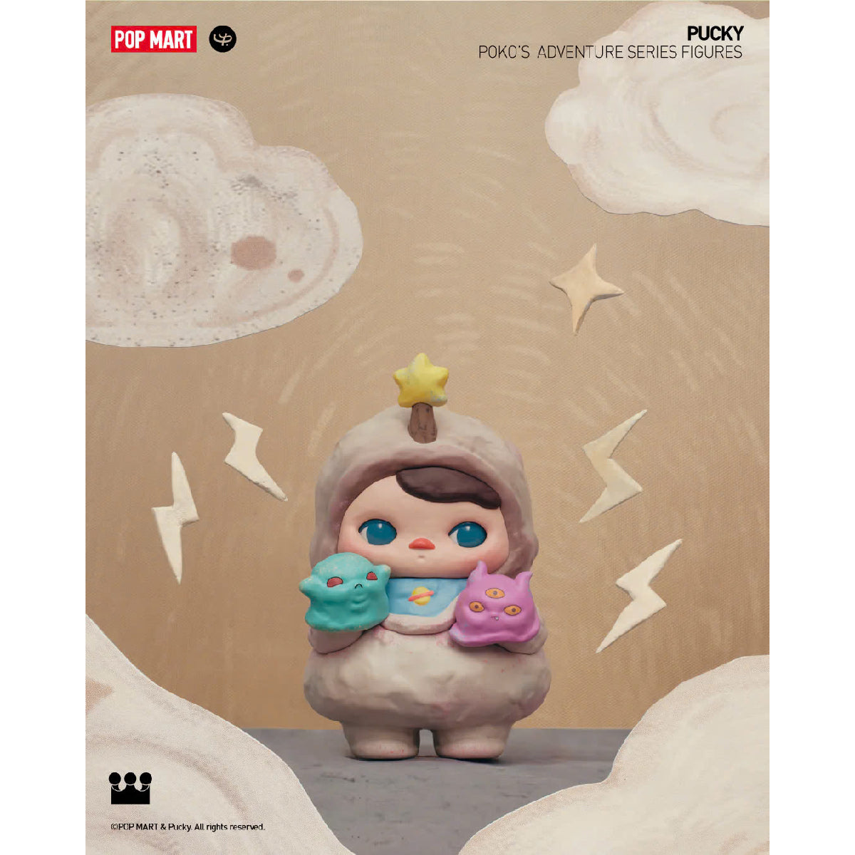 Pucky Poko's Adventure Series Figures - Mô hình Blind Box - POP MART