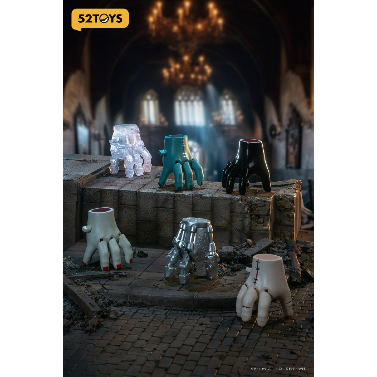 QueSera Series Figure - Stranger Hands - Mô hình Art Toy Blind Box - 52TOYS