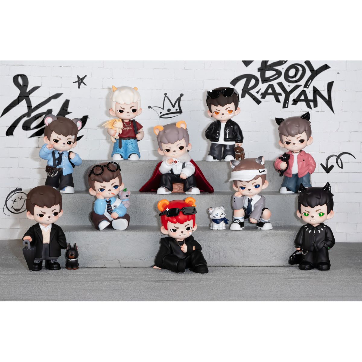 Rayan Natural-Born Player Series Figures - Mô hình Blind Box Art Toy - OTHER ART TOYS