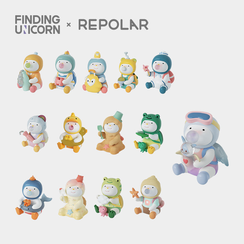 Repolar Wonderful Summer Trip Series - Mô hình Blind Box Art Toy - FINDING UNICORN