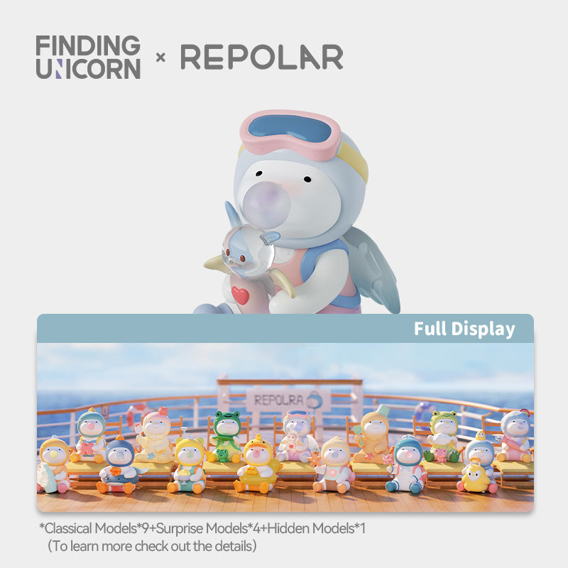 Repolar Wonderful Summer Trip Series - Mô hình Blind Box Art Toy - FINDING UNICORN