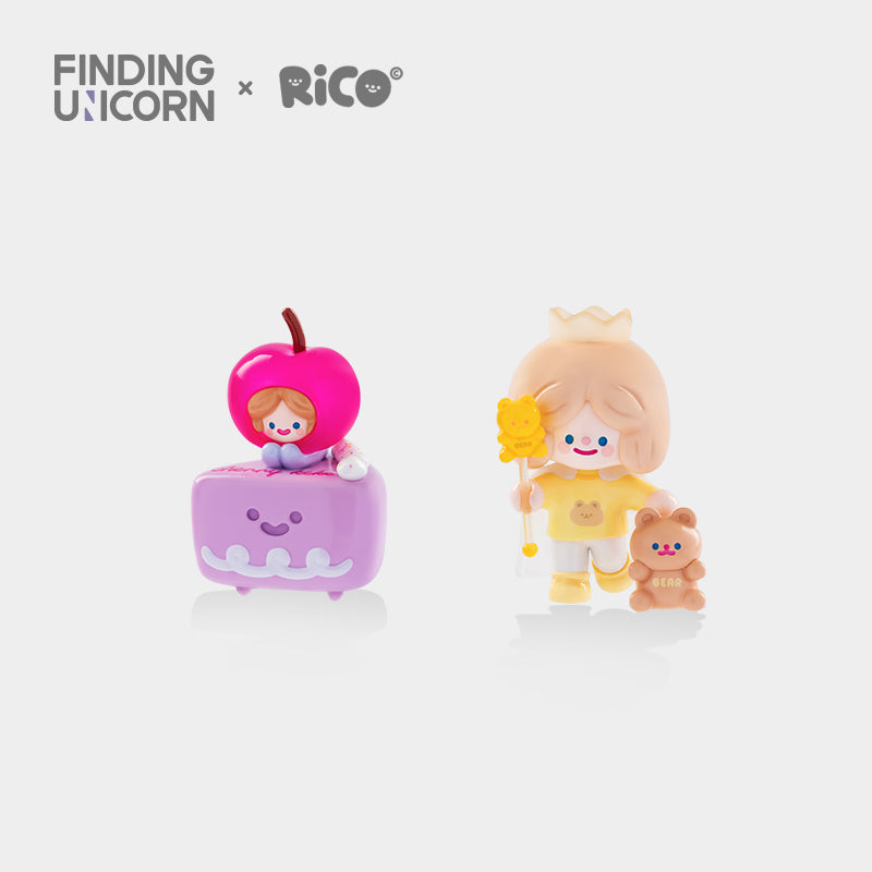 RiCO Happy Friends Together Series - Mô hình Blind Box Art Toy - FINDING UNICORN