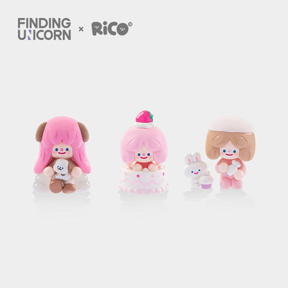 RiCO Happy Friends Together Series - Mô hình Blind Box Art Toy - FINDING UNICORN