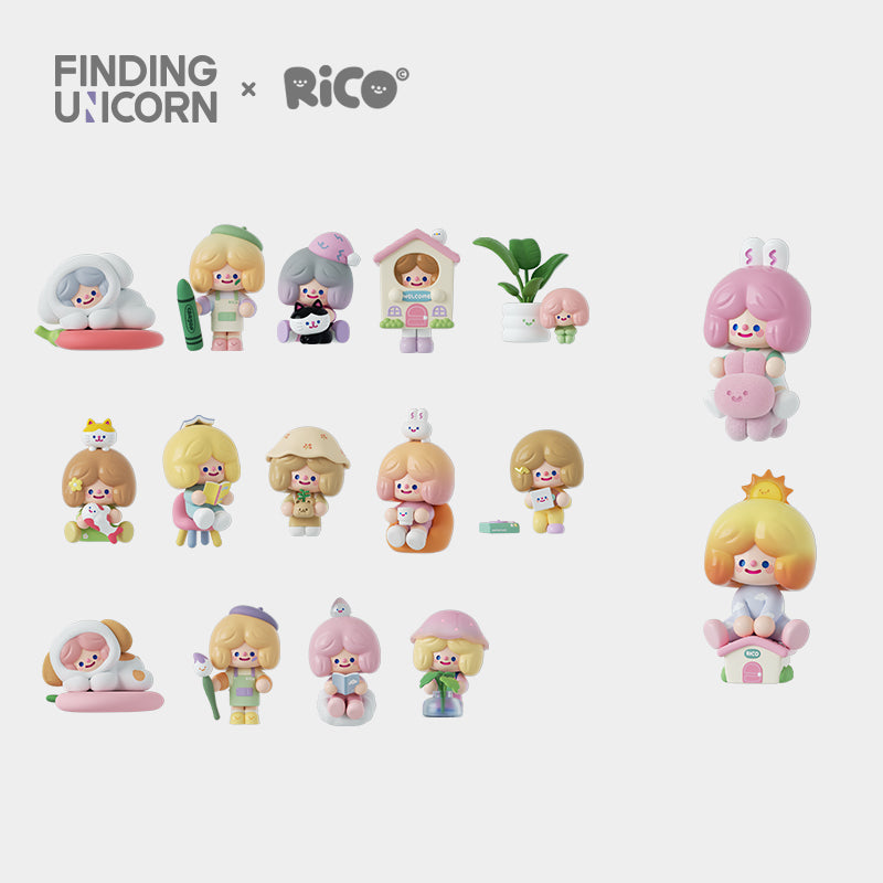 Rico Happy Room Tour Series - Mô hình Blind Box - FINDING UNICORN