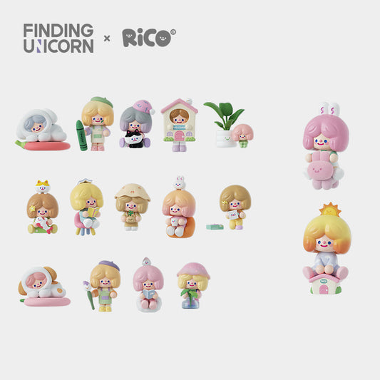 Rico Happy Room Tour Series - Mô hình Blind Box - FINDING UNICORN