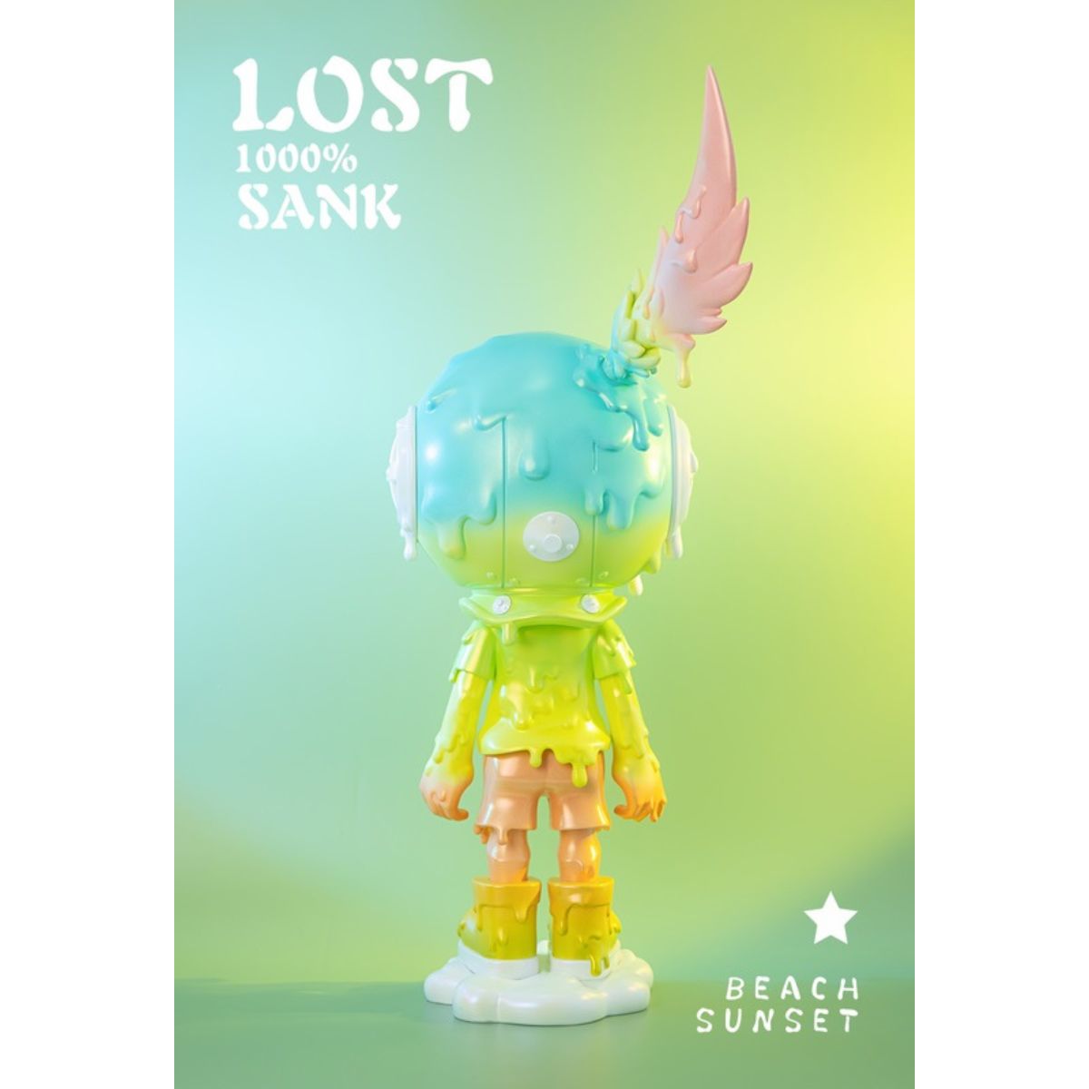 1000% Sank Model: Beach Sunset - Mô hình Art Toy Sưu Tầm - OTHER ART TOYS