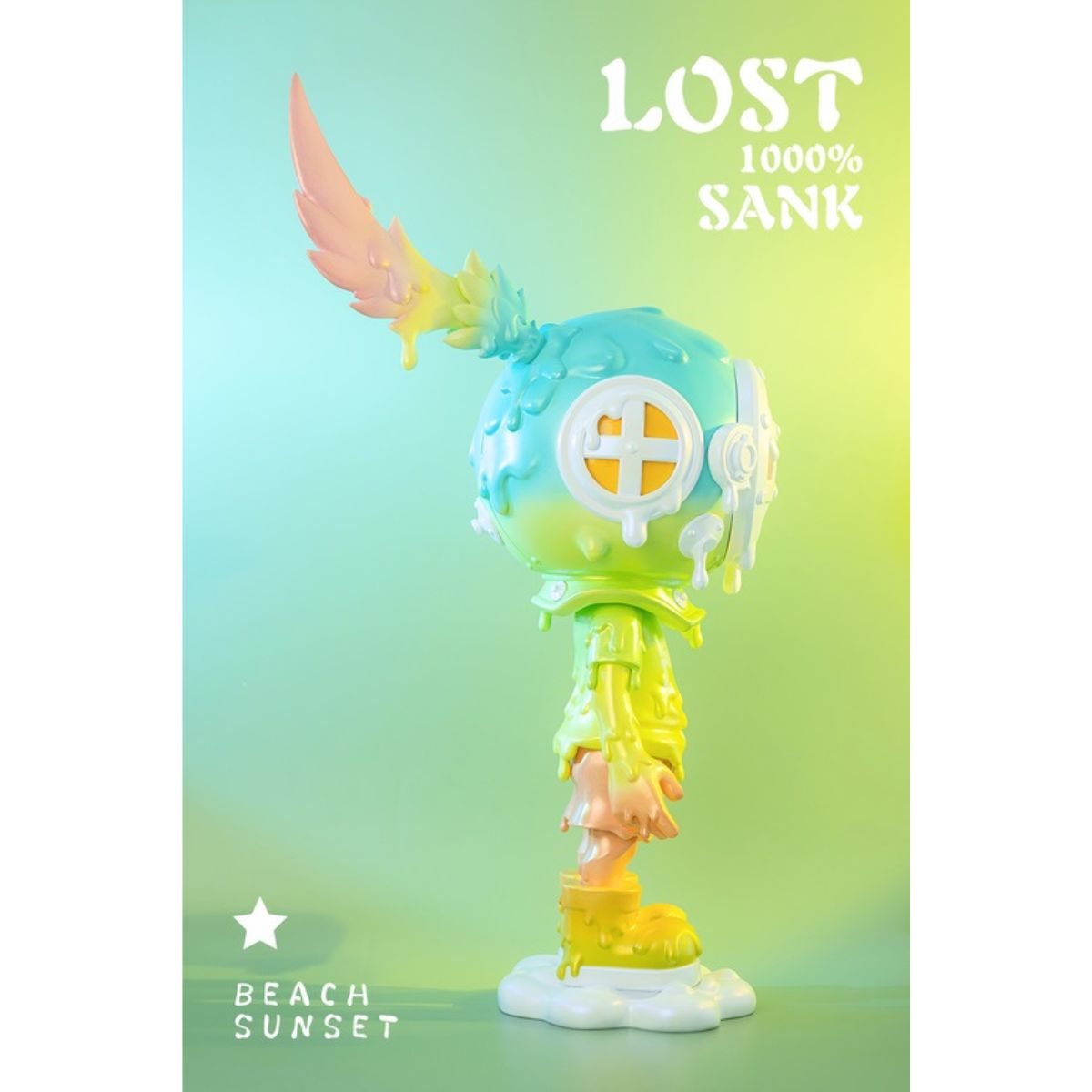 1000% Sank Model: Beach Sunset - Mô hình Art Toy Sưu Tầm - OTHER ART TOYS