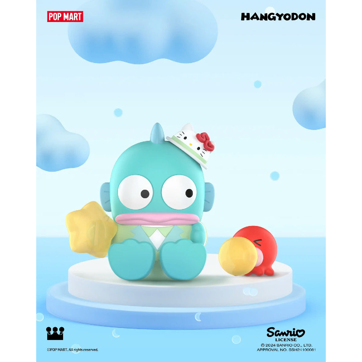 Sanrio Characters Hello Kitty 50th Anniversary Pop Mart Figure - Mô hình Blind Box - POP MART