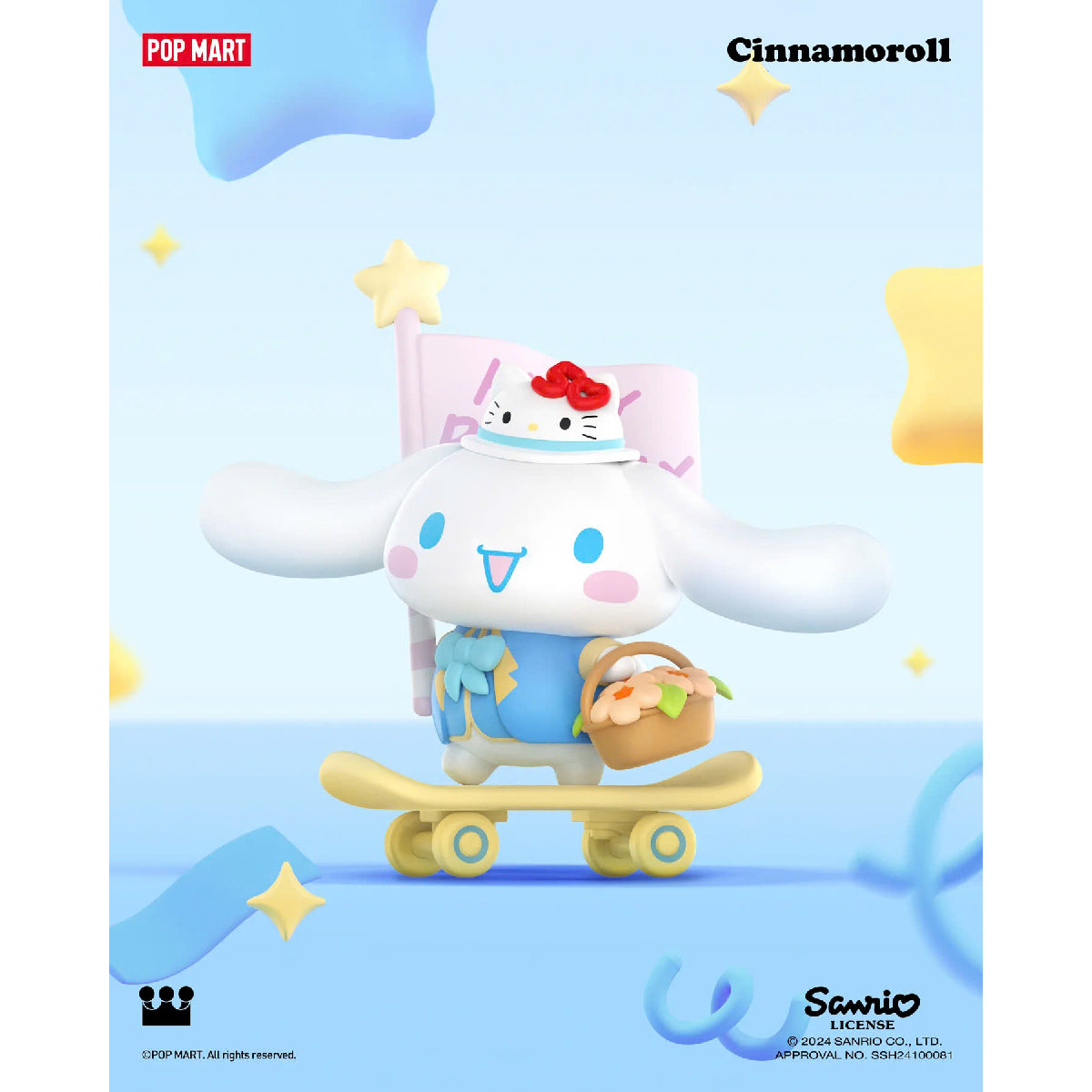 Sanrio Characters Hello Kitty 50th Anniversary Pop Mart Figure - Mô hình Blind Box - POP MART