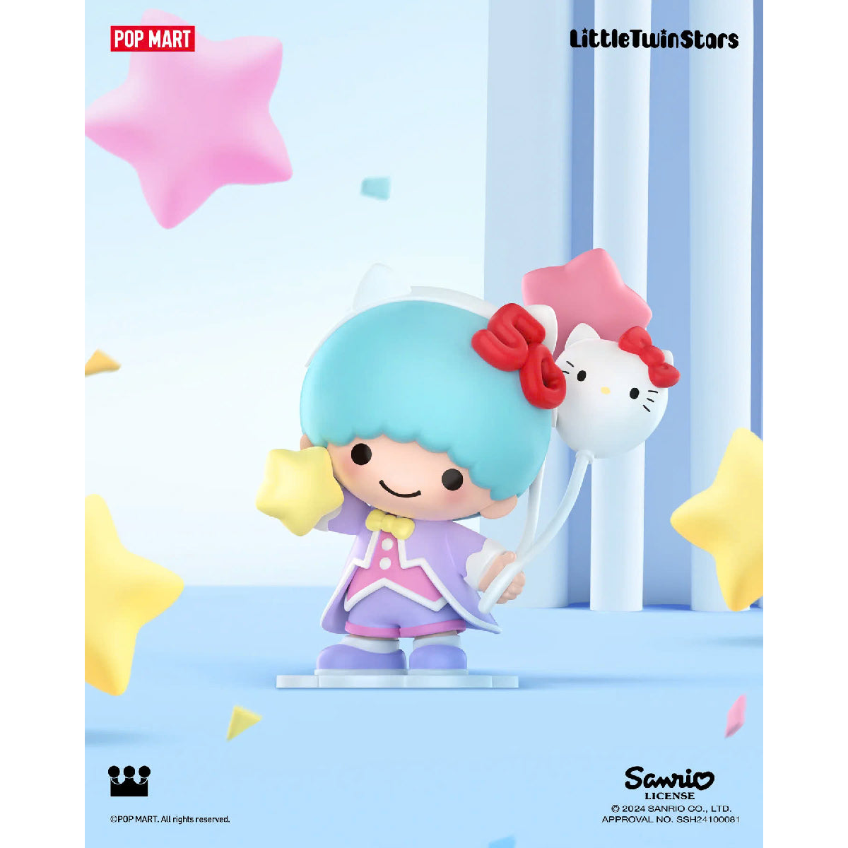 Sanrio Characters Hello Kitty 50th Anniversary Pop Mart Figure - Mô hình Blind Box - POP MART