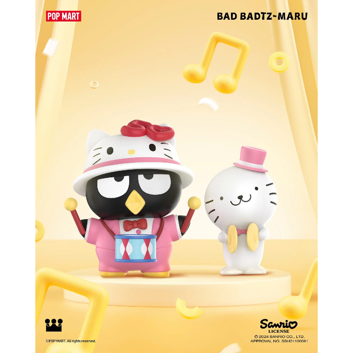 Sanrio Characters Hello Kitty 50th Anniversary Pop Mart Figure - Mô hình Blind Box - POP MART