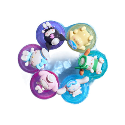 Sanrio Characters Mini Swin Ring Series - Mô hình túi mù bất ngờ - TOP TOY 2302946110101