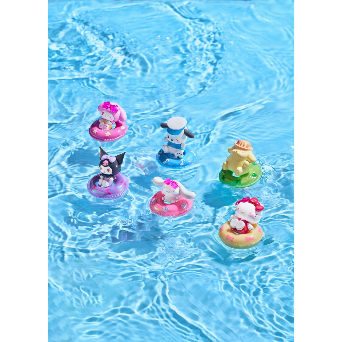Sanrio Characters Mini Swin Ring Series - Mô hình túi mù bất ngờ - TOP TOY 2302946110101