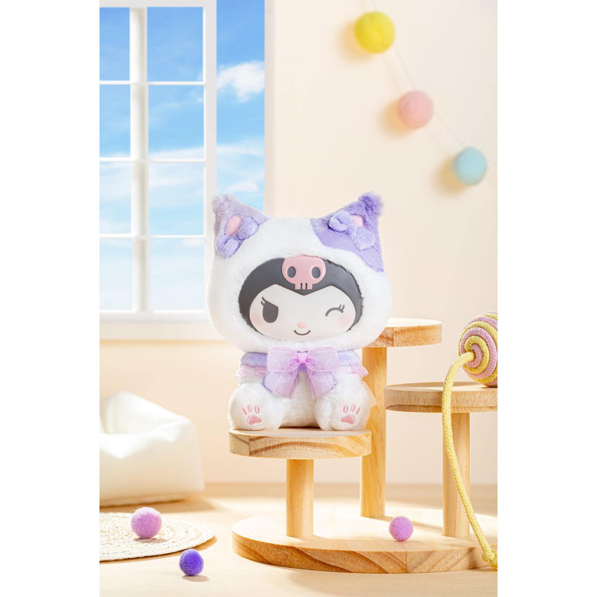 Sanrio Characters Play With Kittens Series - Mô hình Blind Box Gấu Bông - TOP TOY