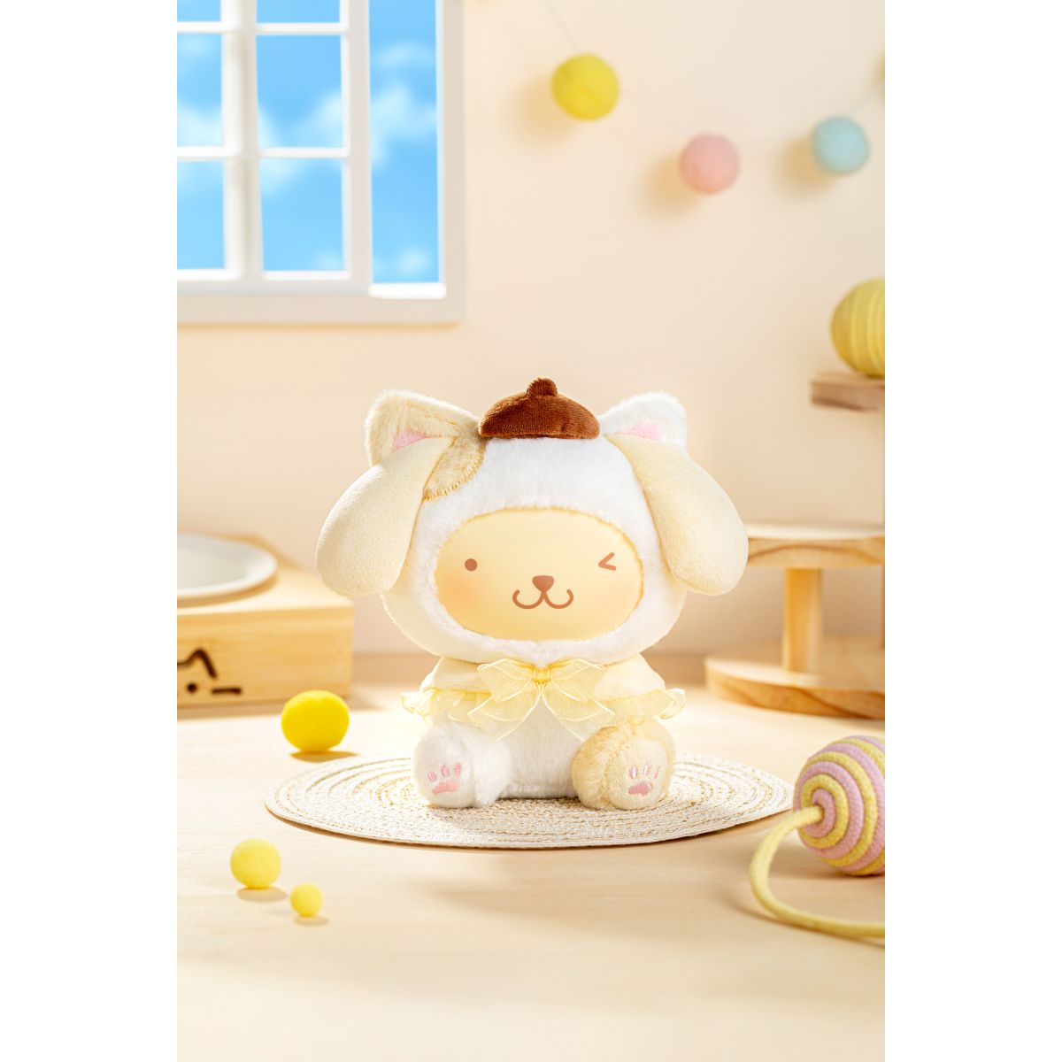 Sanrio Characters Play With Kittens Series - Mô hình Blind Box Gấu Bông - TOP TOY
