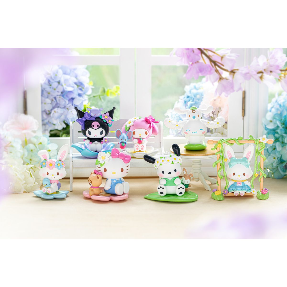 Sanrio Characters Spring Flower Series Blind Box - Mô hình Hộp mù - TOP TOY