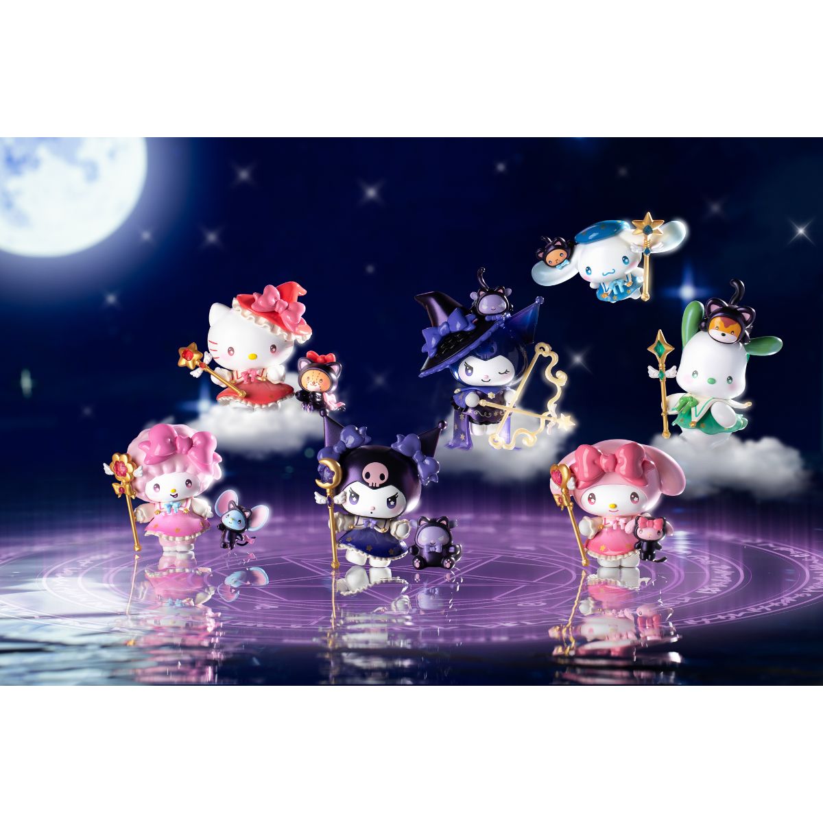 Sanrio Characters Starry Night Party Magician Series - Mô hình Blind Box - TOP TOY