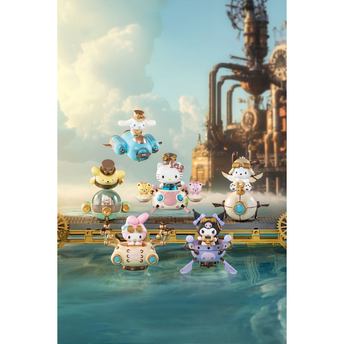 Sanrio Characters Steampunk Series Figures - Mô hình Blind Box Art Toy - TOP TOY 2303132510101