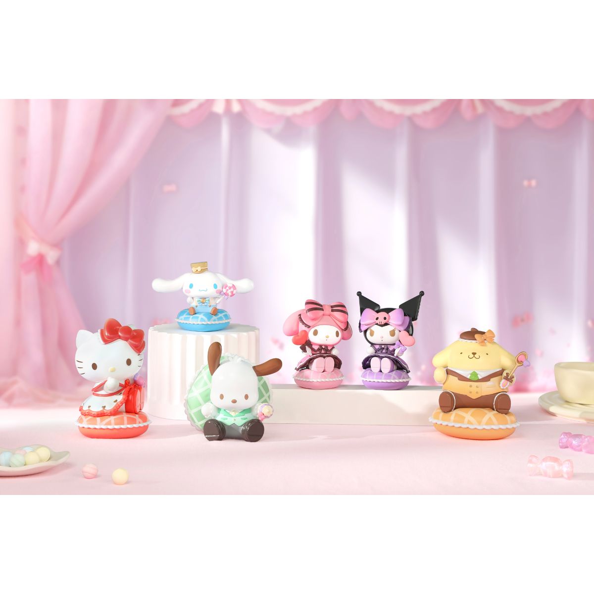 Sanrio Characters Sweetie Candy Series Figures - Mô hình Blind Box - TOP TOY