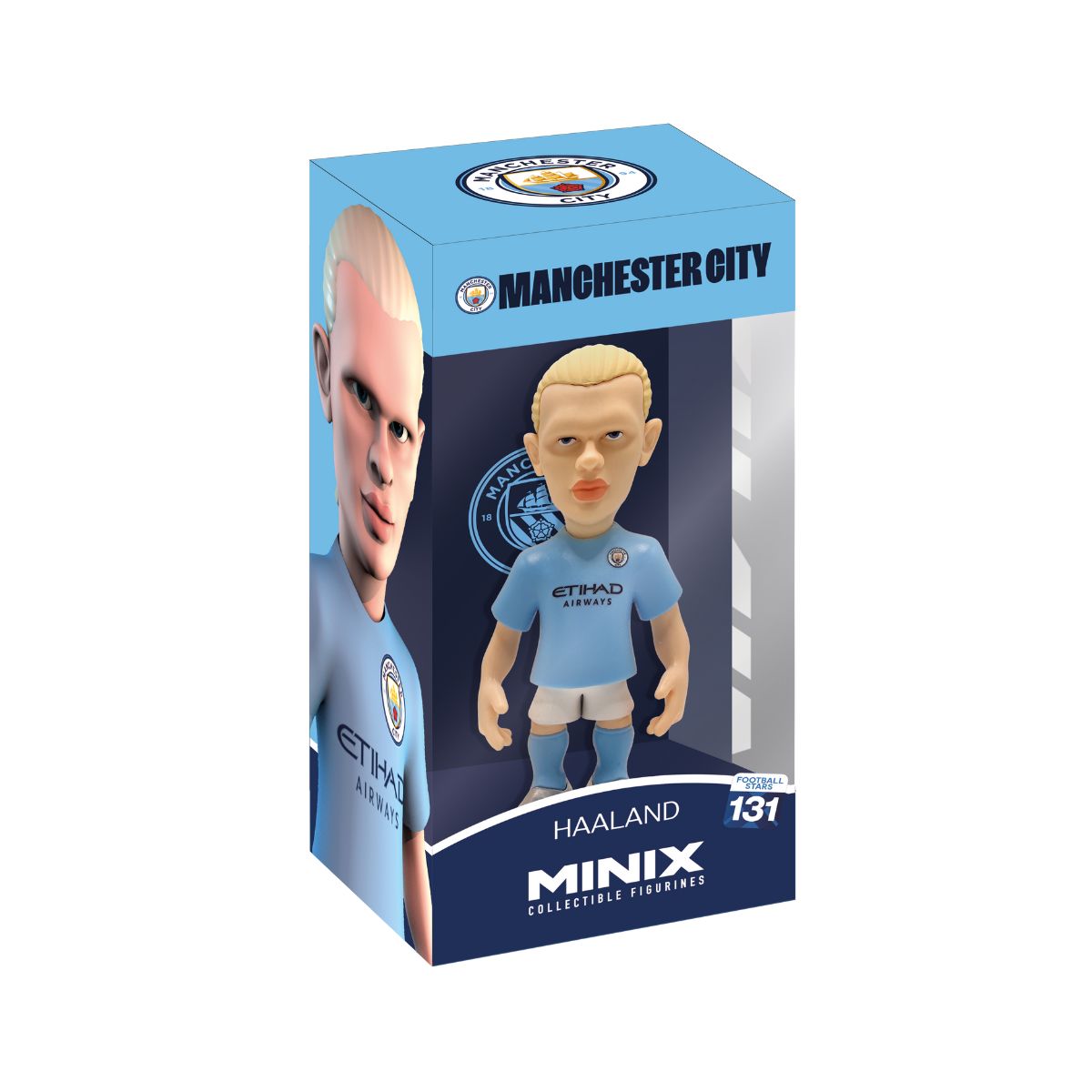 Superstar Football Player Haaland Model Toy - Manchester City - Mô hình cầu thủ bóng đá - MINIX 11063