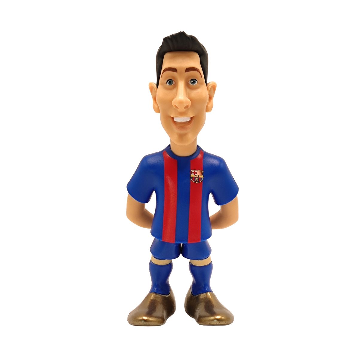 Superstar Footballer Lewandowski Model Toy - FC Barcelona - Mô hình cầu thủ bóng đá - MINIX 12015