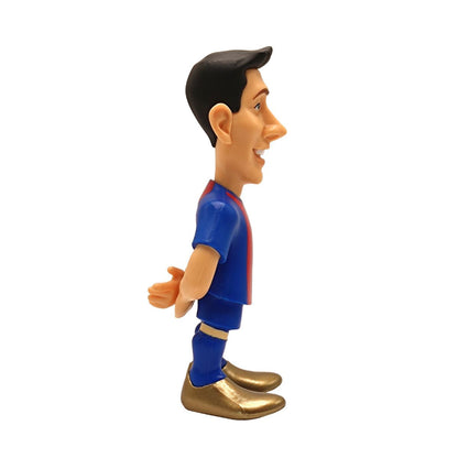 Superstar Footballer Lewandowski Model Toy - FC Barcelona - Mô hình cầu thủ bóng đá - MINIX 12015