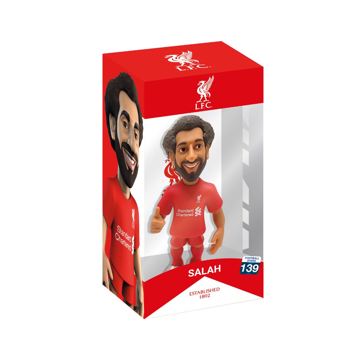 Superstar Football Player Mohanmed Salah Model Toy - Liverpool - Mô hình cầu thủ - MINIX 11117