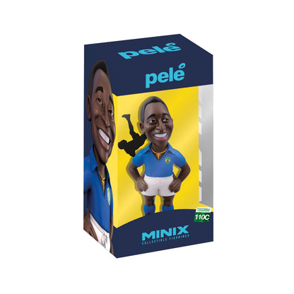 Superstar Soccer Player Pelé Model Toy - Mô hình cầu thủ bóng đá Brazil - MINIX 18086