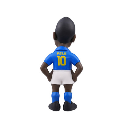 Superstar Soccer Player Pelé Model Toy - Mô hình cầu thủ bóng đá Brazil - MINIX 18086