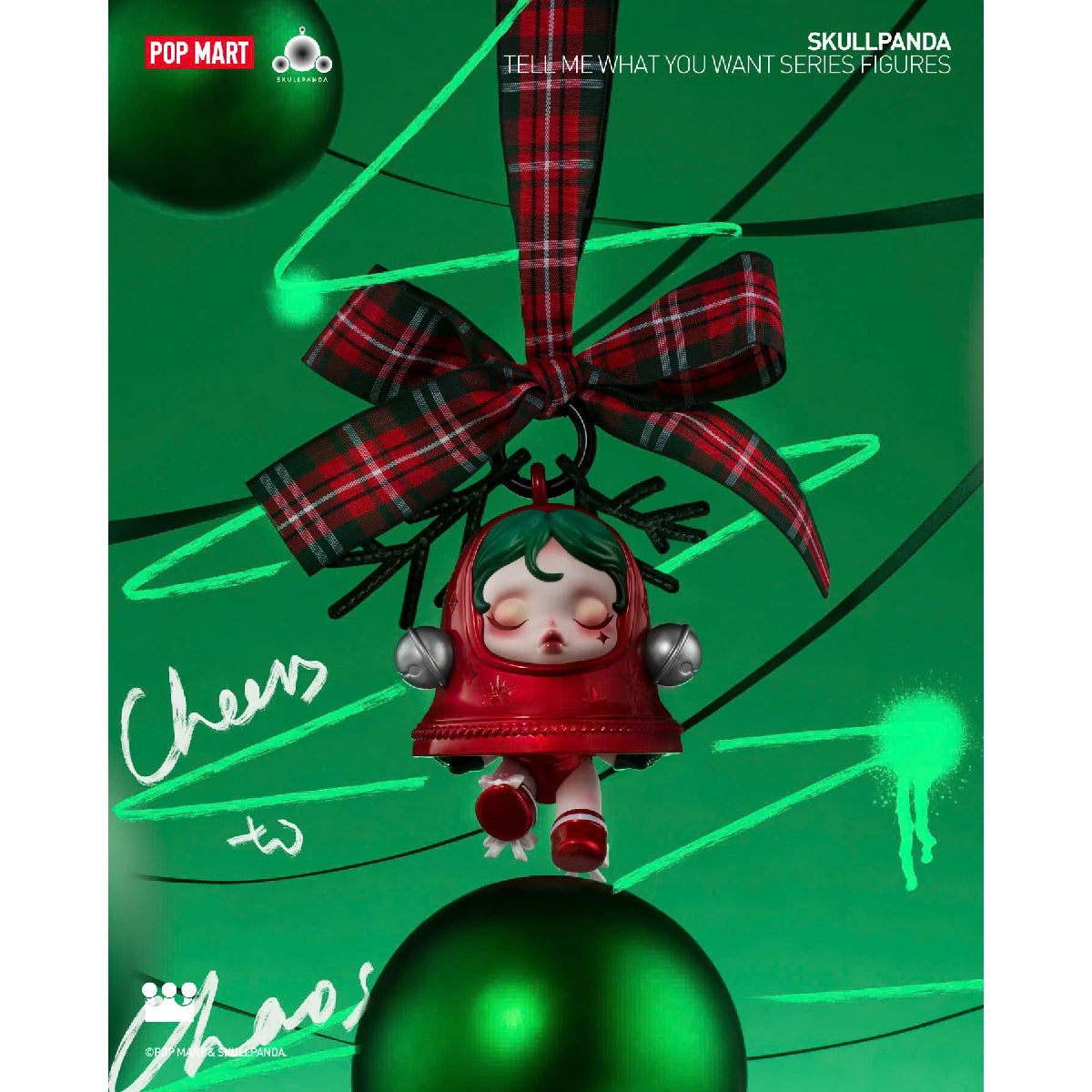Skullpanda Tell Me What You Want Series Figures - Mô hình Blind Box Art Toy - POP MART