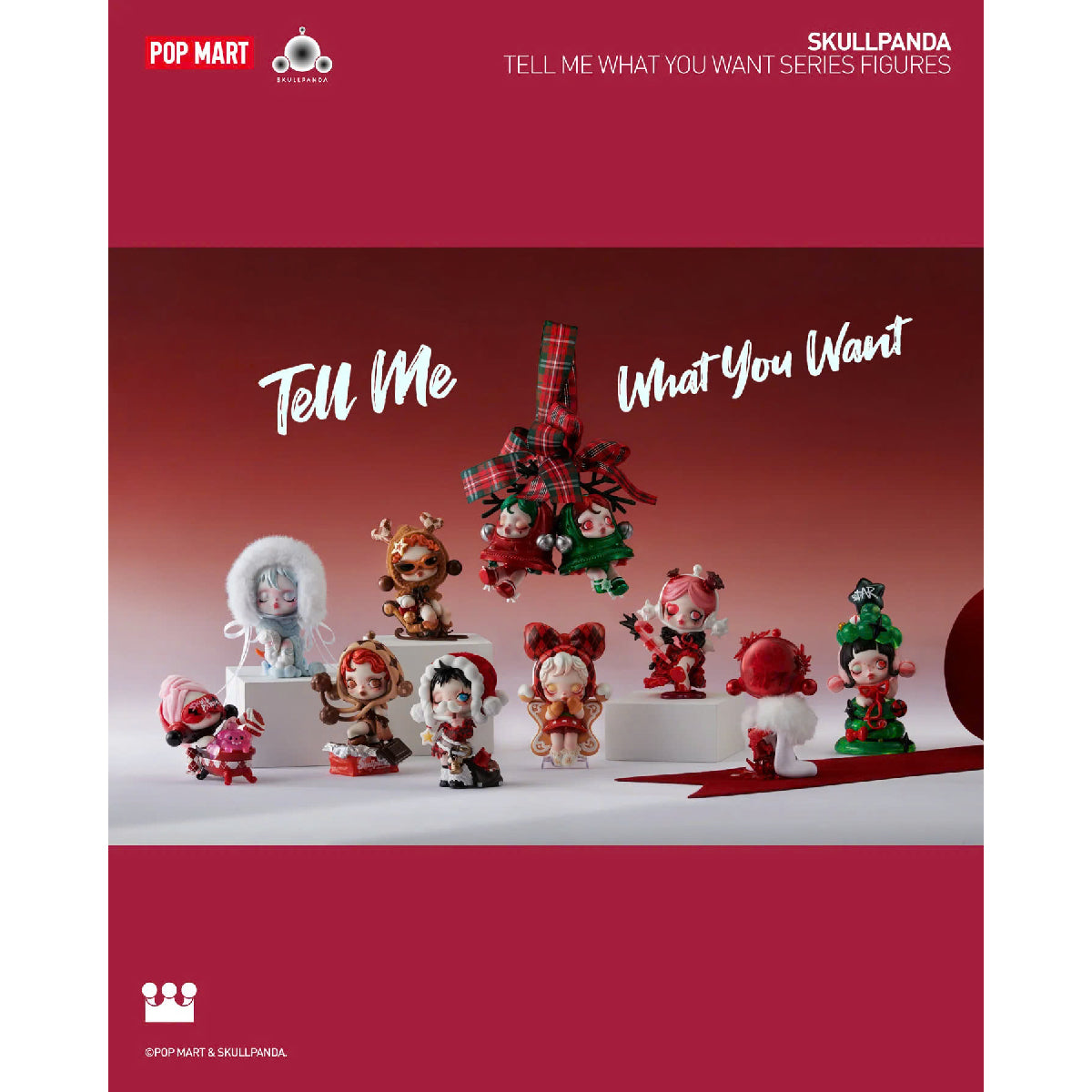Mô Hình Skullpanda Tell Me What You Want Series - POP MART