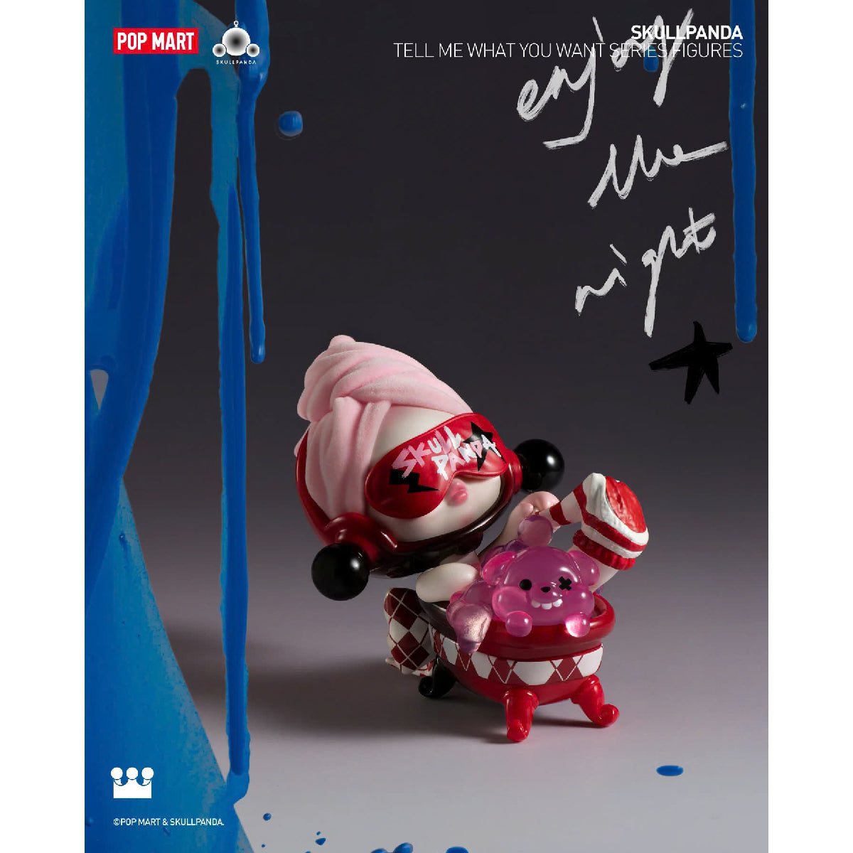 Skullpanda Tell Me What You Want Series Figures - Mô hình Blind Box Art Toy - POP MART
