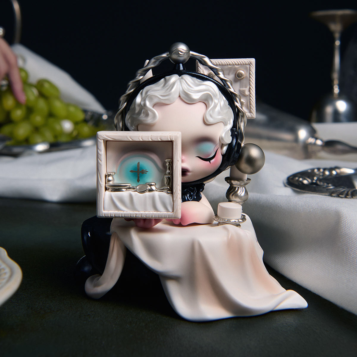 Đồ Chơi Mô Hình Skullpanda The Feast Begins Series Figures POP MART 6941313058125