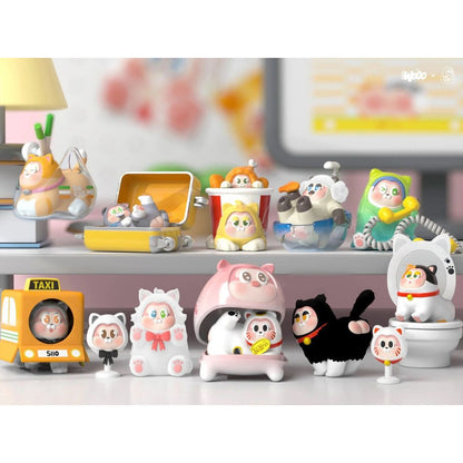 SLLO Hide and Seek Cat Series - Mô hình Blind Box Mèo Trốn Tìm - OTHER ART TOYS