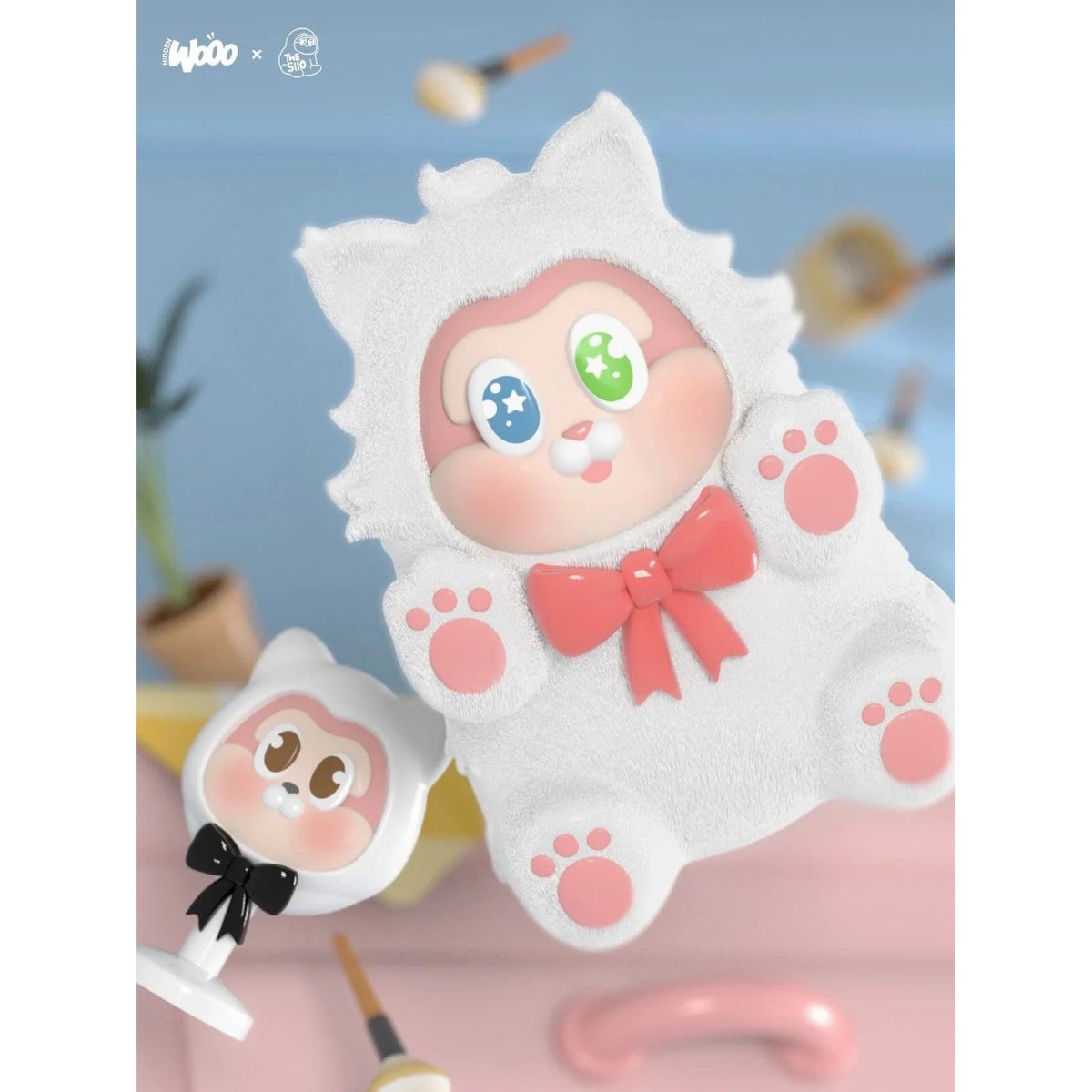 SLLO Hide and Seek Cat Series - Mô hình Blind Box Mèo Trốn Tìm - OTHER ART TOYS