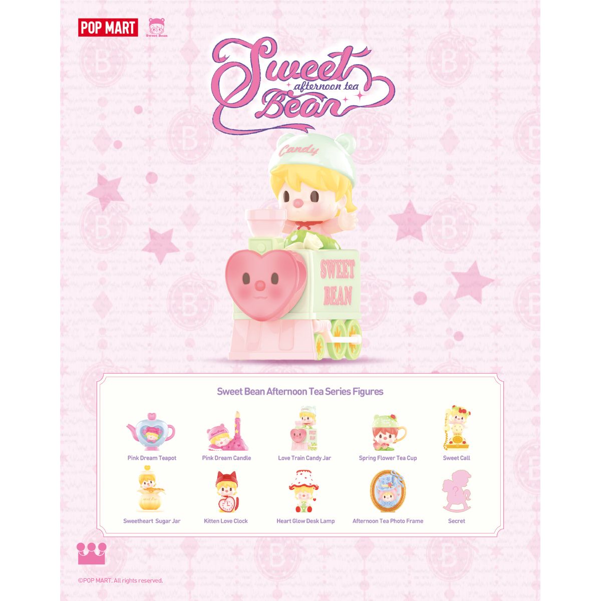 Sweet Bean Afternoon Tea Model - Mô hình Blind Box Art Toys - POP MART