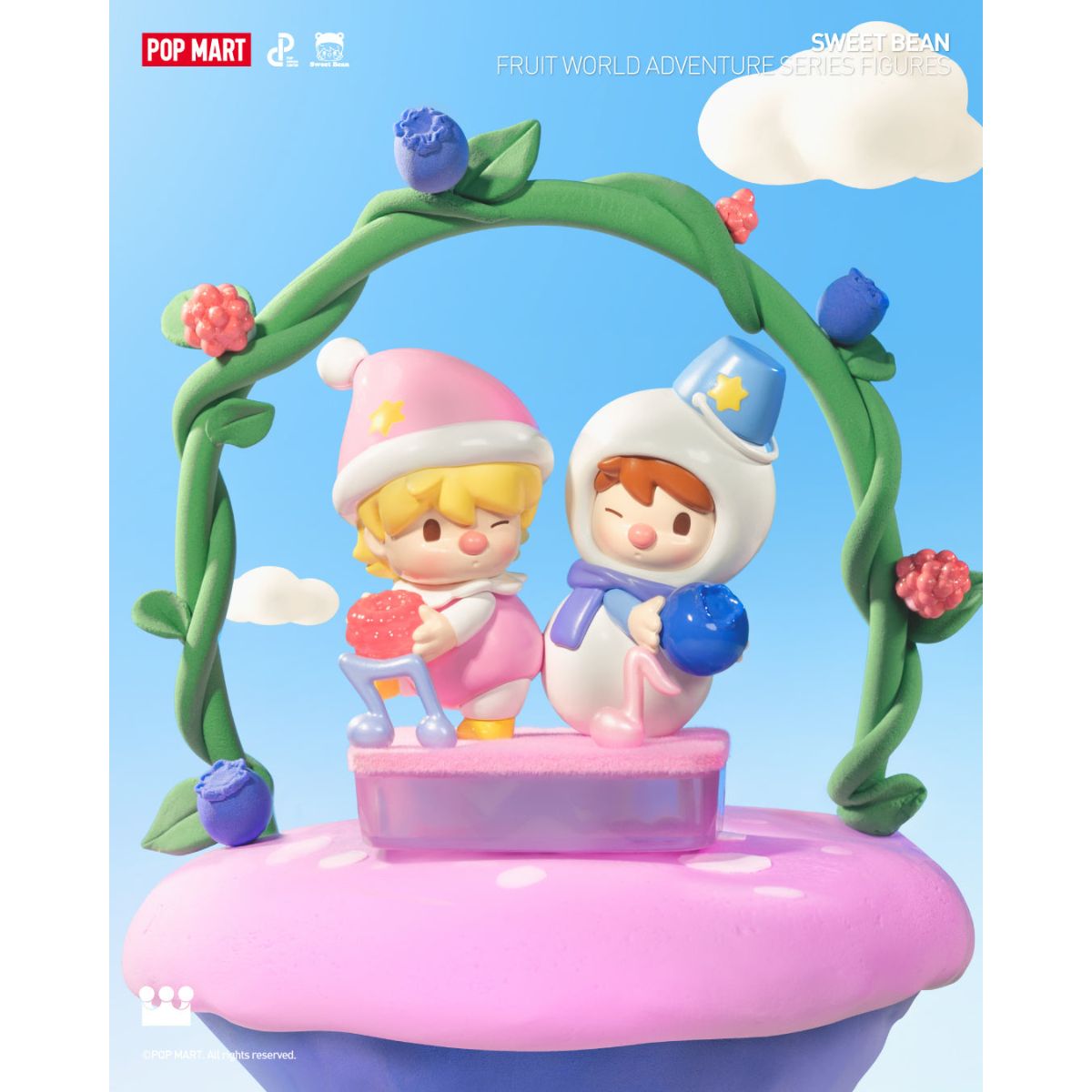 Sweet Bean Fruit World Adventure Series - Mô hình Blind Box - POP MART