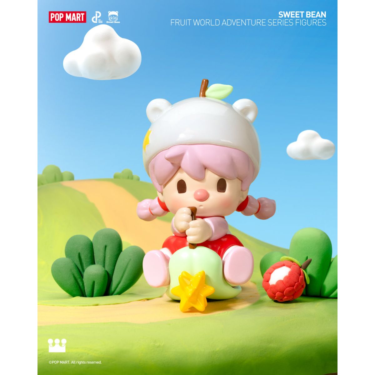 Sweet Bean Fruit World Adventure Series - Mô hình Blind Box - POP MART