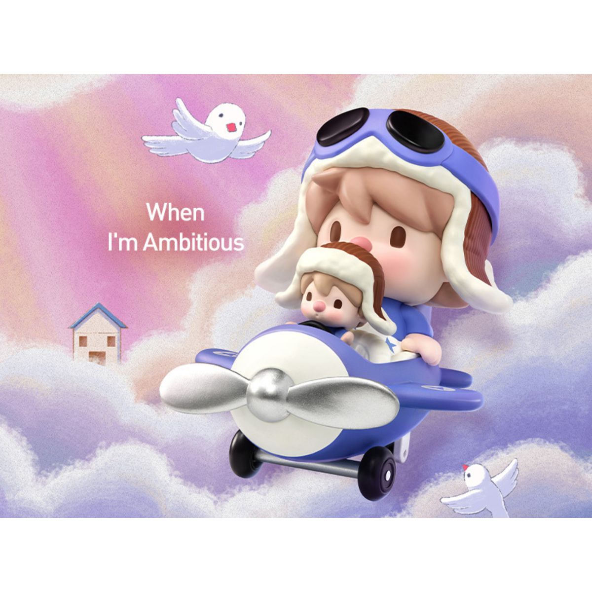 Sweet Bean I Want A Hug Series Figures - Mô hình Blind Box - POP MART