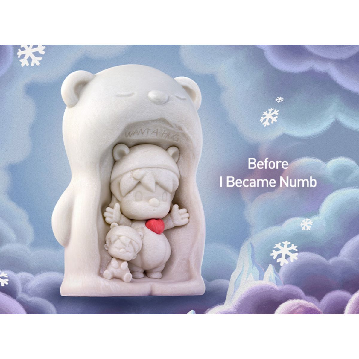 Sweet Bean I Want A Hug Series Figures - Mô hình Blind Box - POP MART