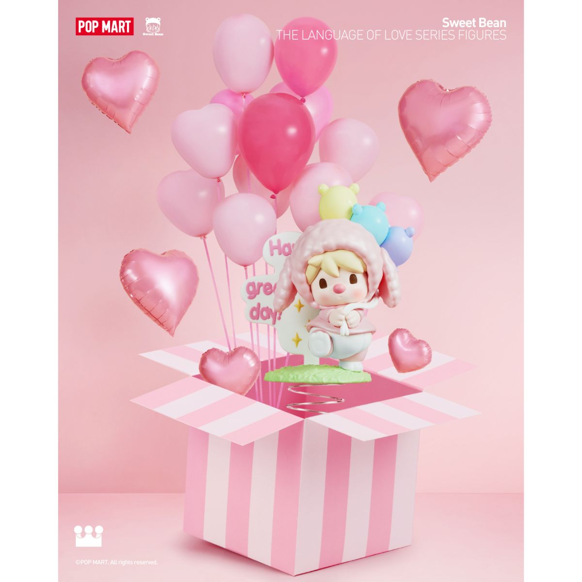 Sweet Bean The Language Of Love Series Figures - Mô hình Blind Box - POP MART