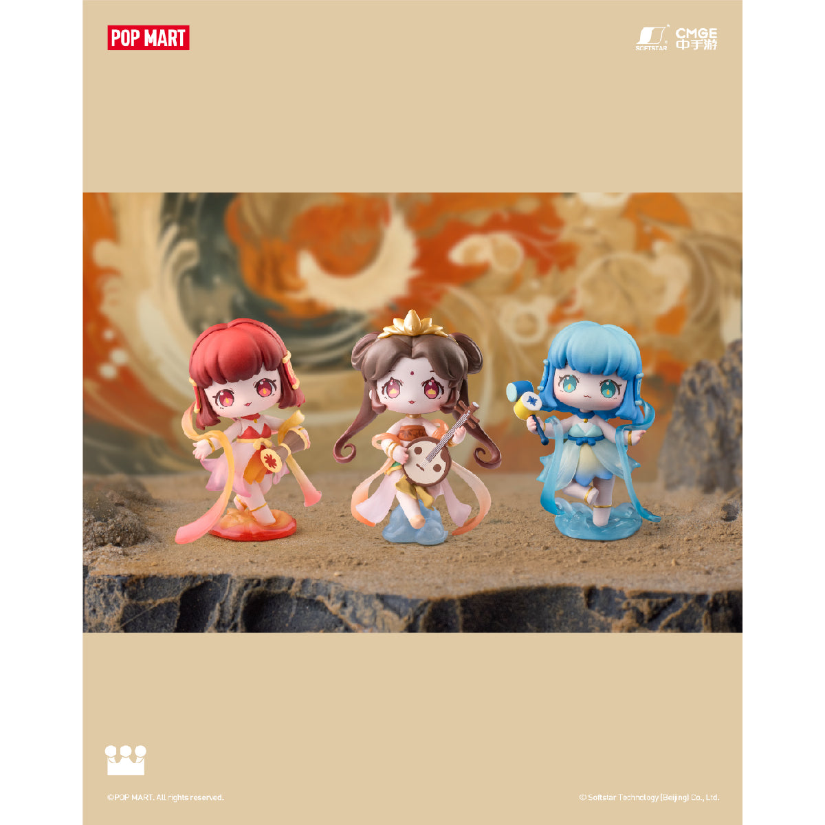 Sword and Fairy Chinese Musical Instrument - Mô hình Blind Box Tiên Kiếm Kỳ Hiệp - Pop Mart